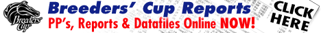 Get the Best in Breeders' Cup reports!  click here