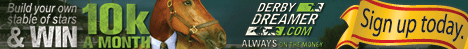 Create your fantasy stable at DerbyDreamer.com!