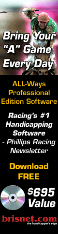 Upgrade your handicapping with ALL-Ways software
