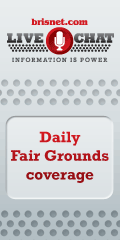 Get up-to-the-second coverage of the Fair Grounds meet with Brisnet.com Live Chat