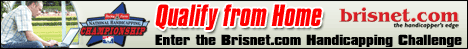Get your FREE Contest entry at www.brisnet.com/challenge