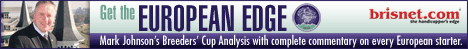 Get the European Edge with Mark Johnson's Breeders' Cup commentary on each European starter.