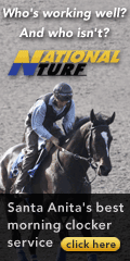 National Turf clocker service  click here