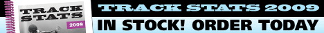 Buy 3 or more Track Stats, get $40 Sire Stats book free!!!!