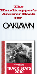 2010 Louisiana/Arkansas Track Stats -- Trainer Stats in over 30 Categories!