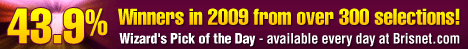 43.9% winners in all of 2009.  The best sheet in America
