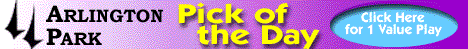 Arlington Park VALUE PLAY with expert Wizard wagers   click here