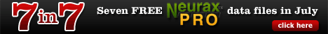 Get seven free Neurax Pro data fils in July only at Brisnet.com!