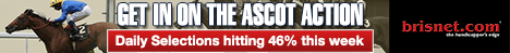 Ascot Daily Selections hitting 46% this week