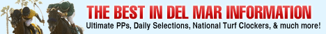 Brisnet.com has the best in Del Mar Information.
