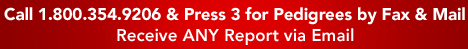 CALL 1.800.354.9206 AND PRESS 3
FOR PEDIGREES BY FAX AND MAIL!
GET PPs EMAILED RIGHT TO YOU!