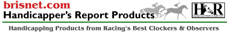Handicapper's Report Products