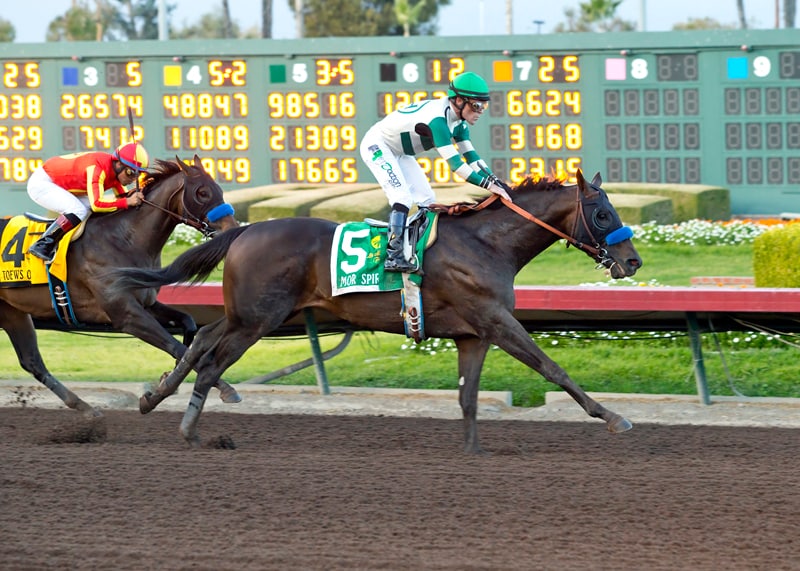 Malibu, La Brea top Santa Anita opener