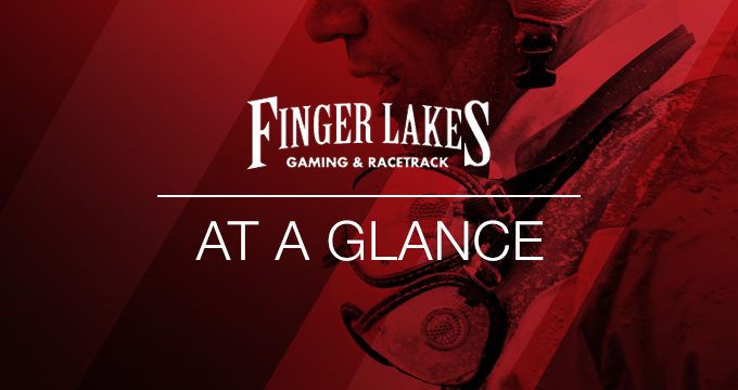 Finger Lakes racetrack at a glance graphic