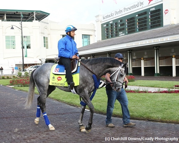 Mohaymen highlights busy Belmont Stakes Festival worktab