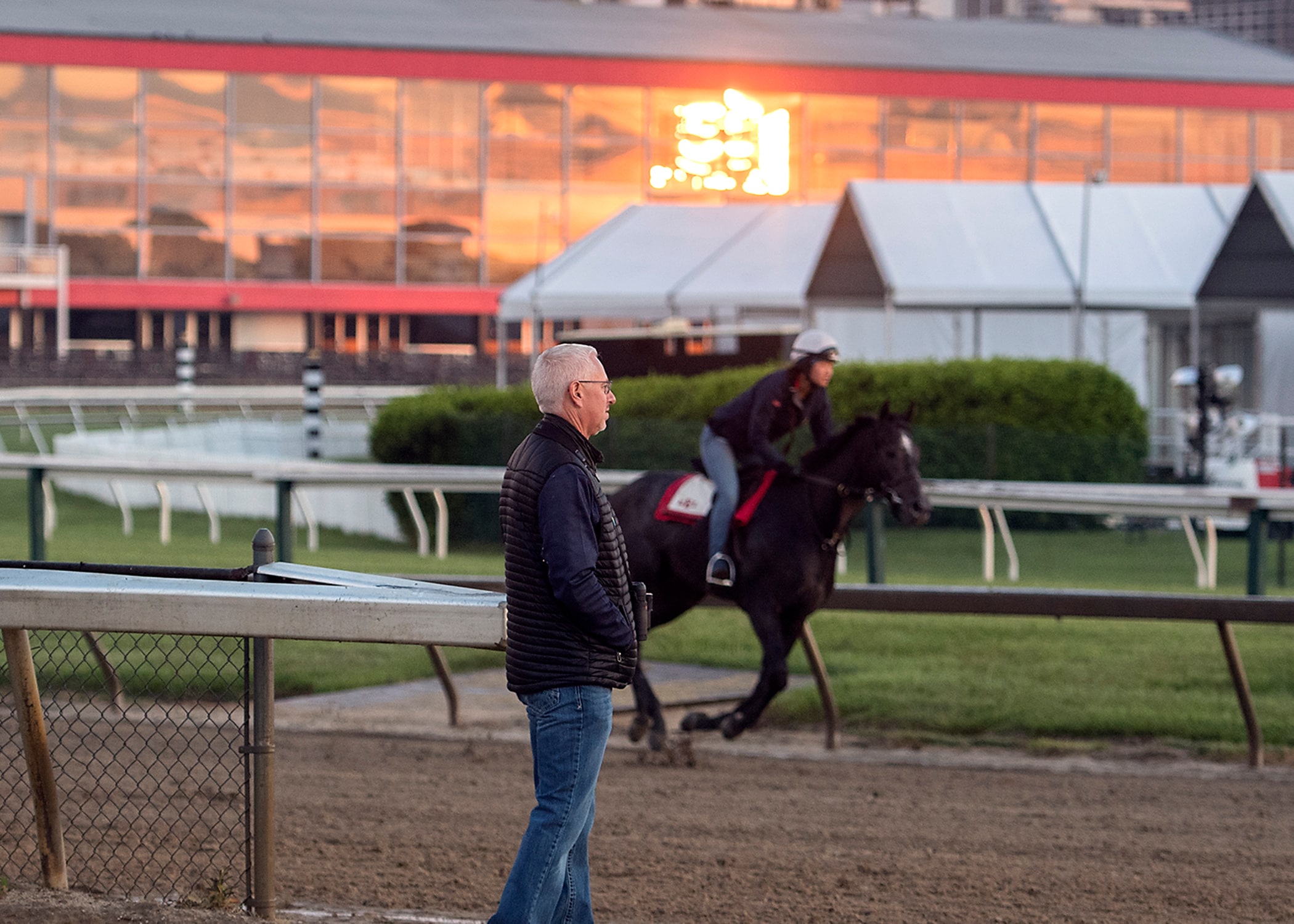 Pletcher: Always Dreaming getting 'progressively better' each day at Pimlico