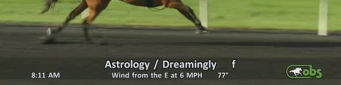 Astrology filly highlights final session of OBS June