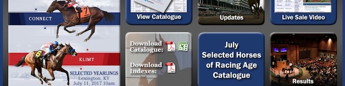 First-crop sires prominent at Fasig-Tipton July