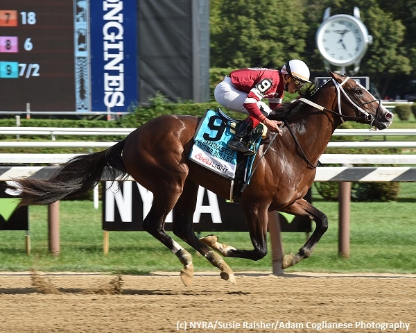 Copper Bullet fires in Saratoga Special