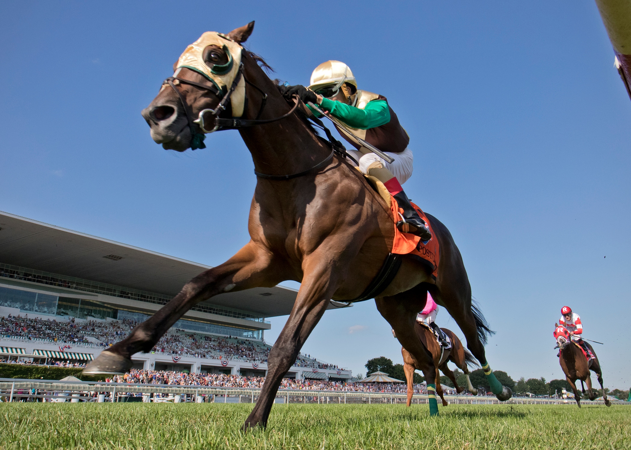 Postulation proves himself in American St Leger