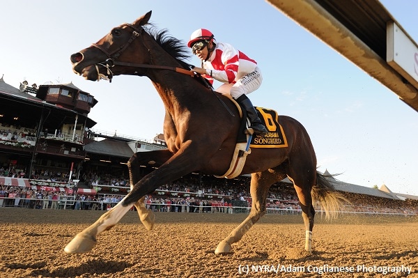 Songbird headed to Personal Ensign off five-furlong Del Mar breeze