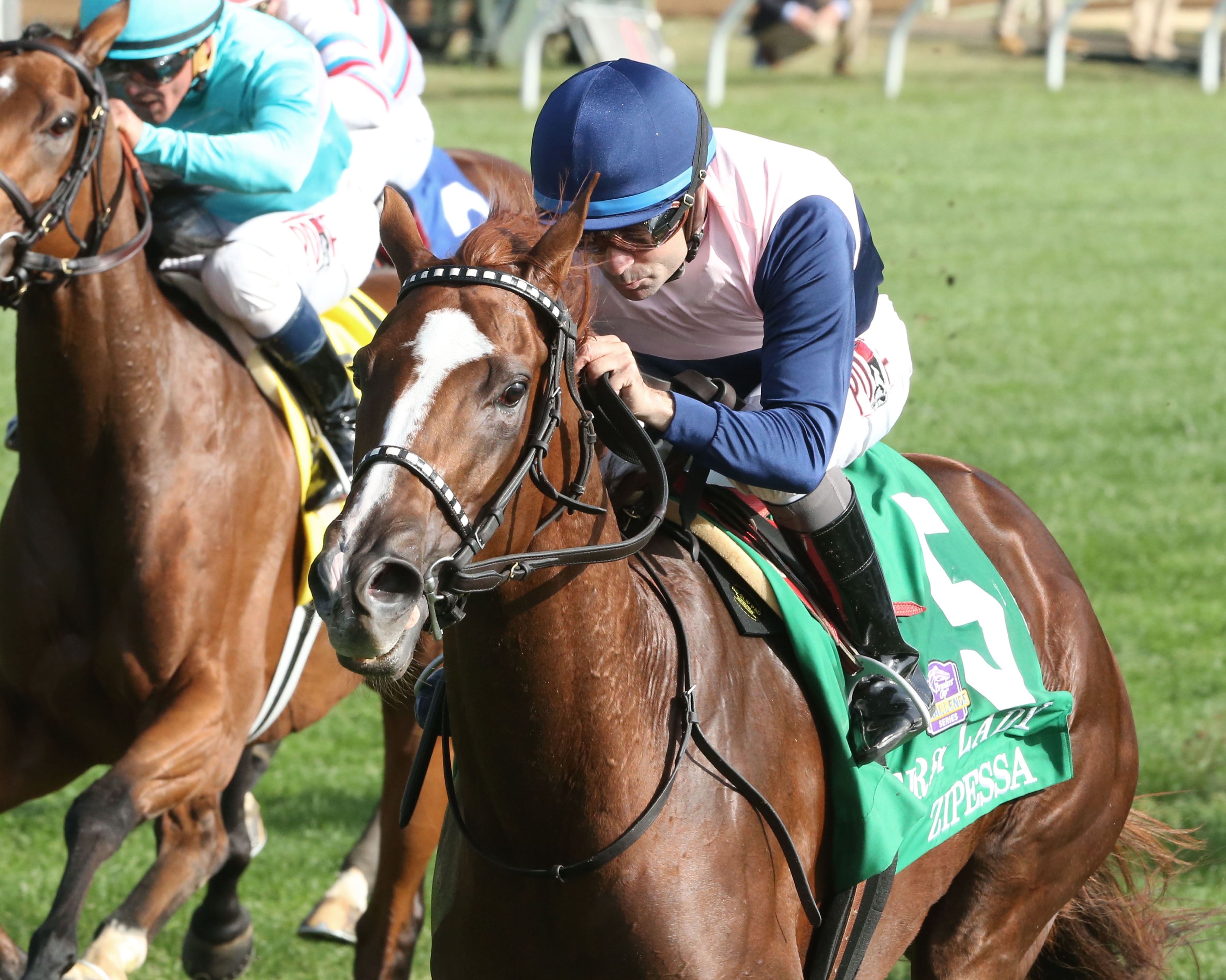 Zipessa changes tactics for Grade 1 breakthrough, Breeders’ Cup berth in First Lady