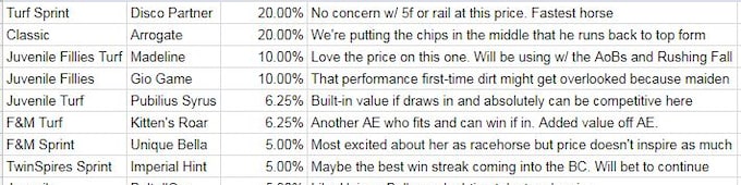 How to Win Bet the Breeders’ Cup Races