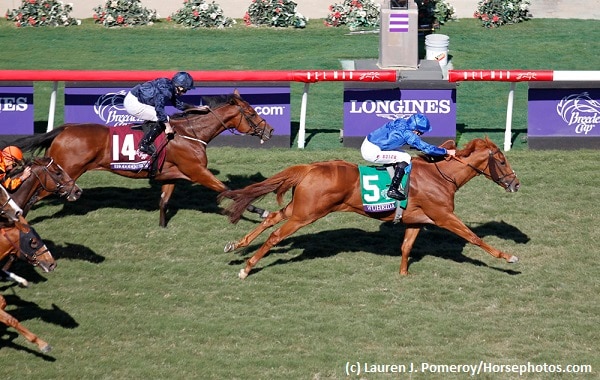 Wuheida’s luck turns in Breeders’ Cup Filly & Mare Turf