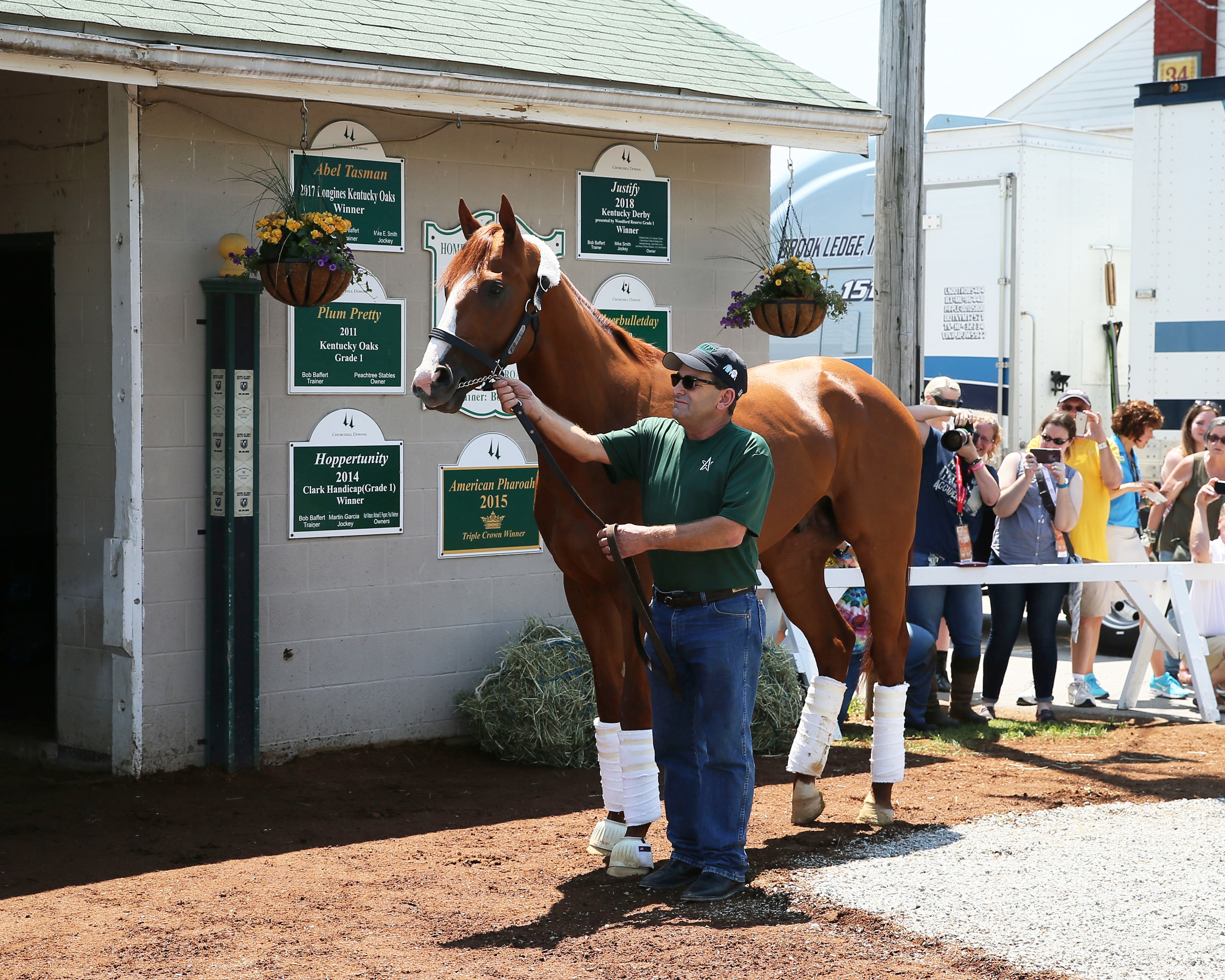 Justify receives another day off before resuming training