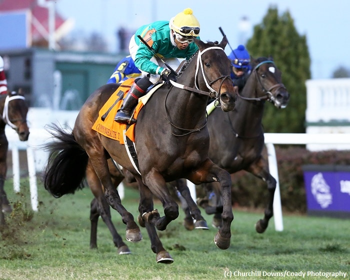 Hot Springs rolls home in Commonwealth Turf