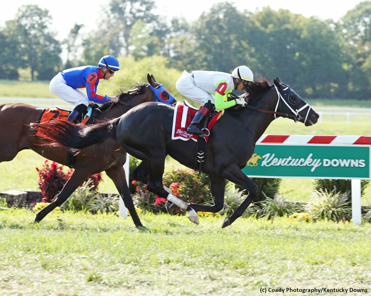 Social Paranoia, Princesa Carolina break through in Dueling Grounds Derby, Oaks