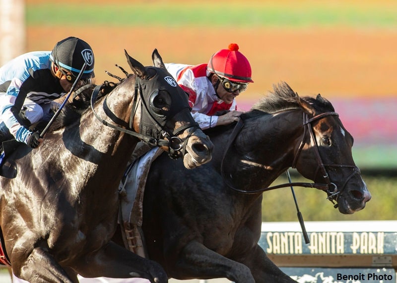 Omaha Beach Breeders' Cup-bound after Santa Anita Sprint Championship comeback score