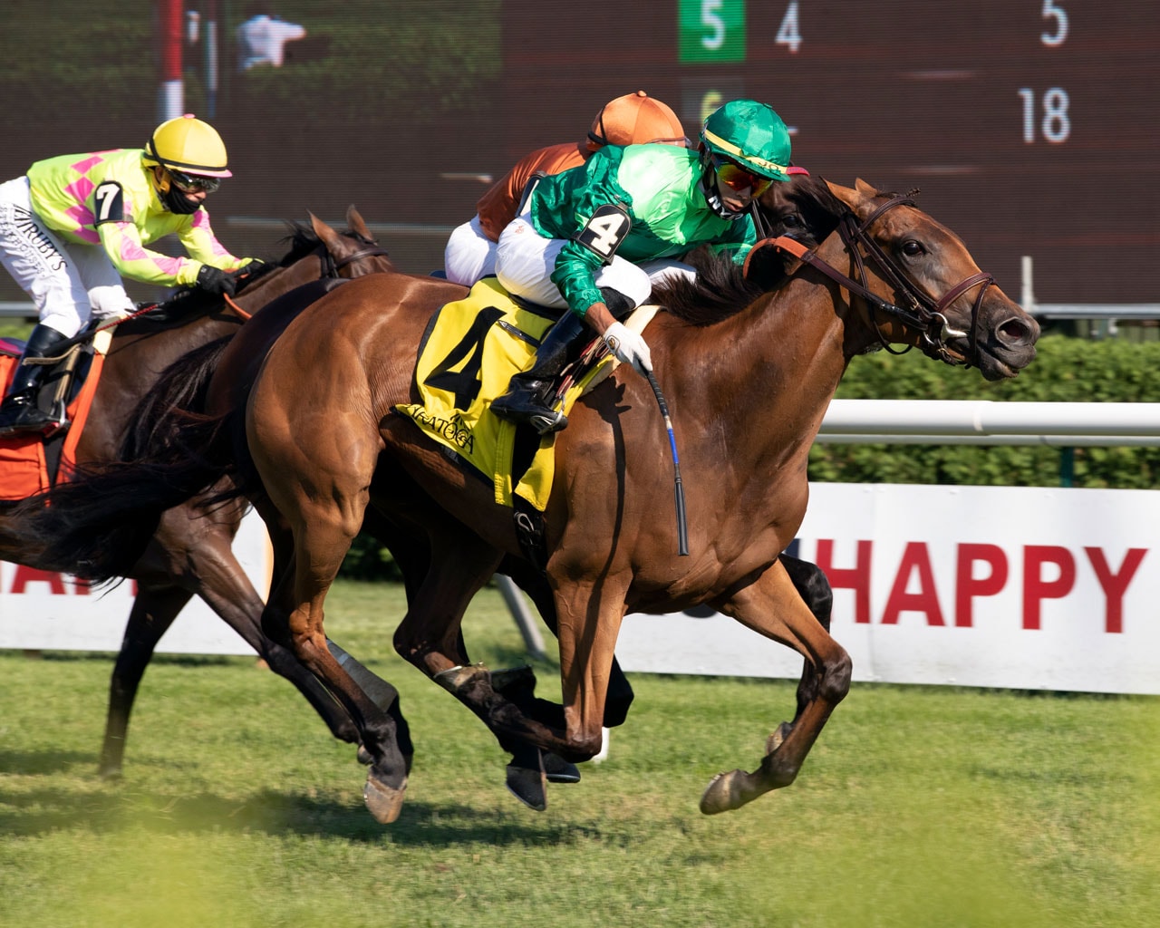 War Like Goddess tops seven in Flower Bowl; Public Sector leads Saranac