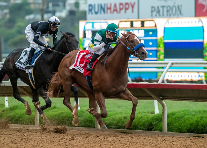 Tripoli accelerates to victory in Pacific Classic