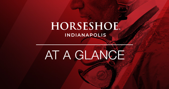 Horseshoe indianapolis at a glance data report graphic