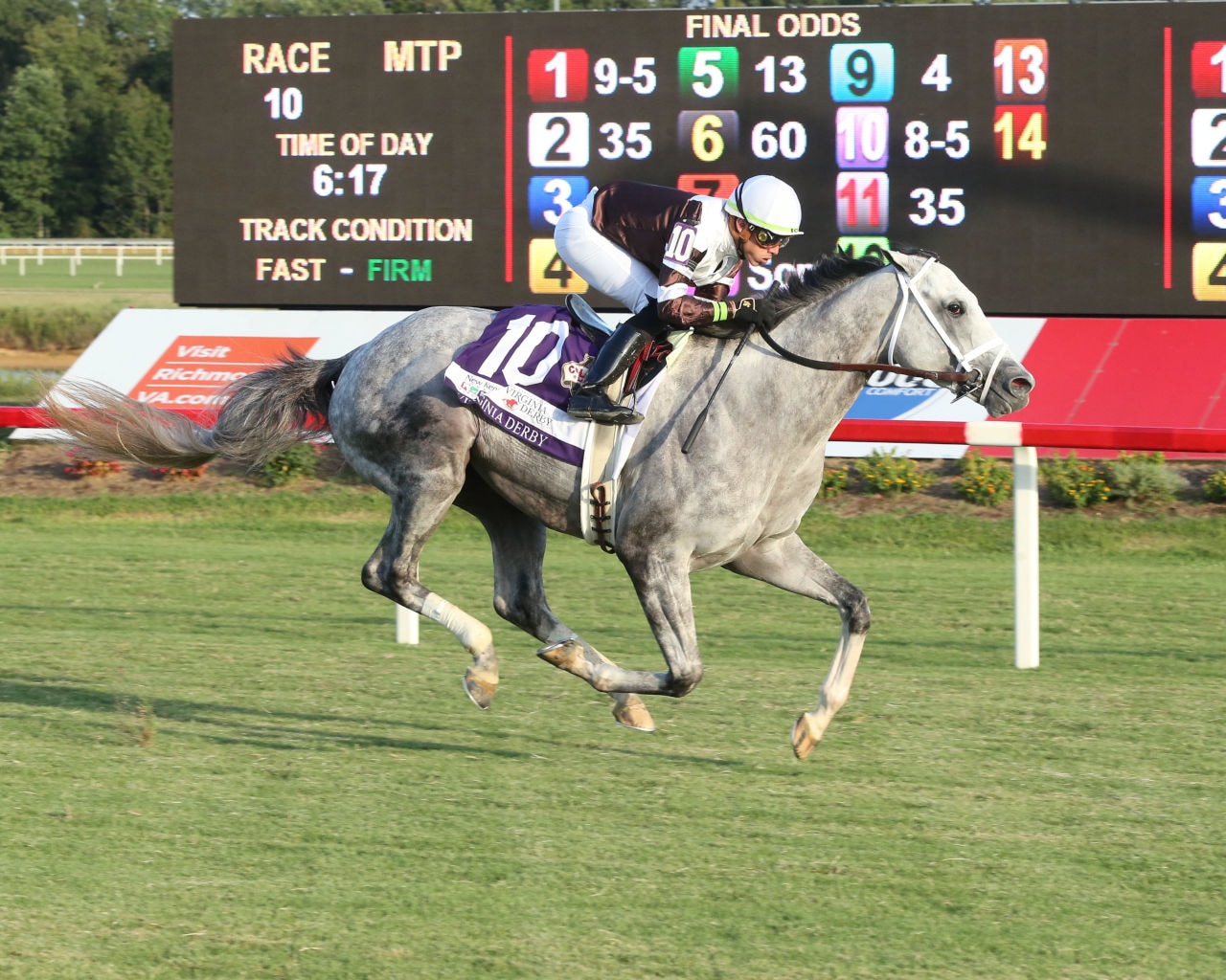 Ortiz bags five at Colonial including Virginia Derby with Capensis
