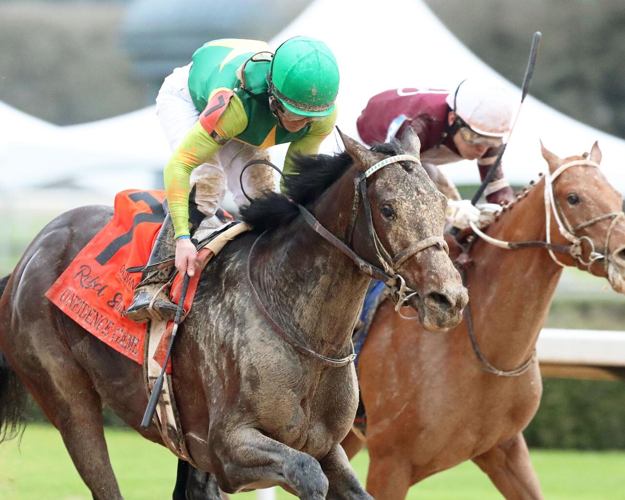Confidence Game punches Derby ticket for Desormeaux with Rebel upset