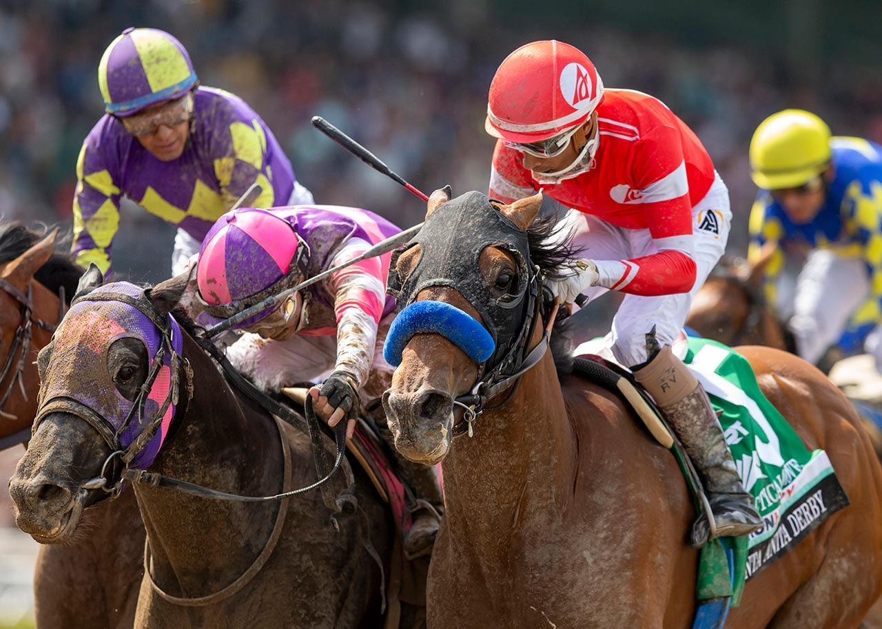 Practical Move noses out Mandarin Hero in Santa Anita Derby