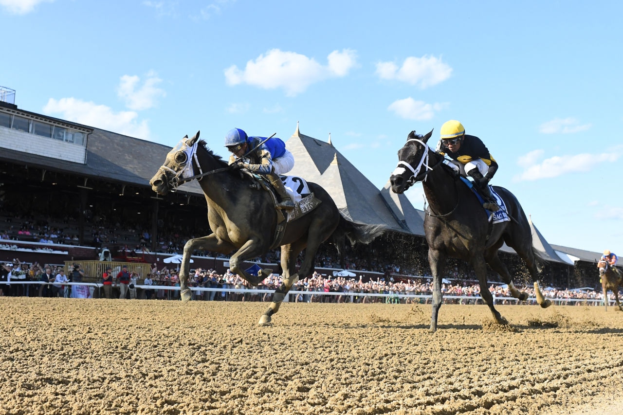 Wet Paint gets up late in Coaching Club American Oaks