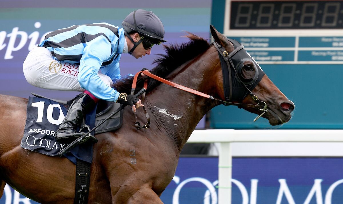 Australian ace Asfoora was back to her best in the Nunthorpe