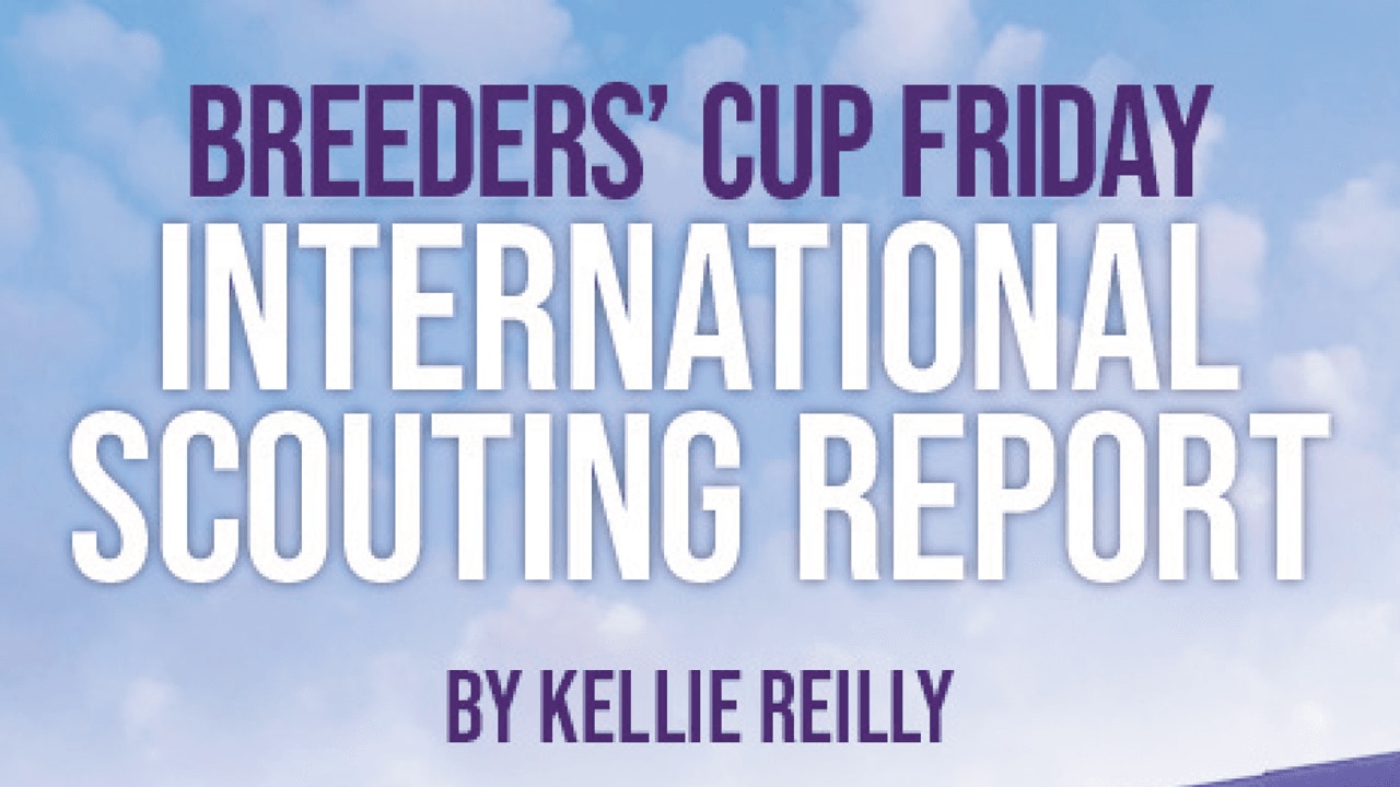 The International Scouting Report by Kellie Reilly for Breeders' Cup 2025