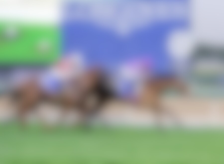 Believing wins the Al Quoz Sprint (G1) 