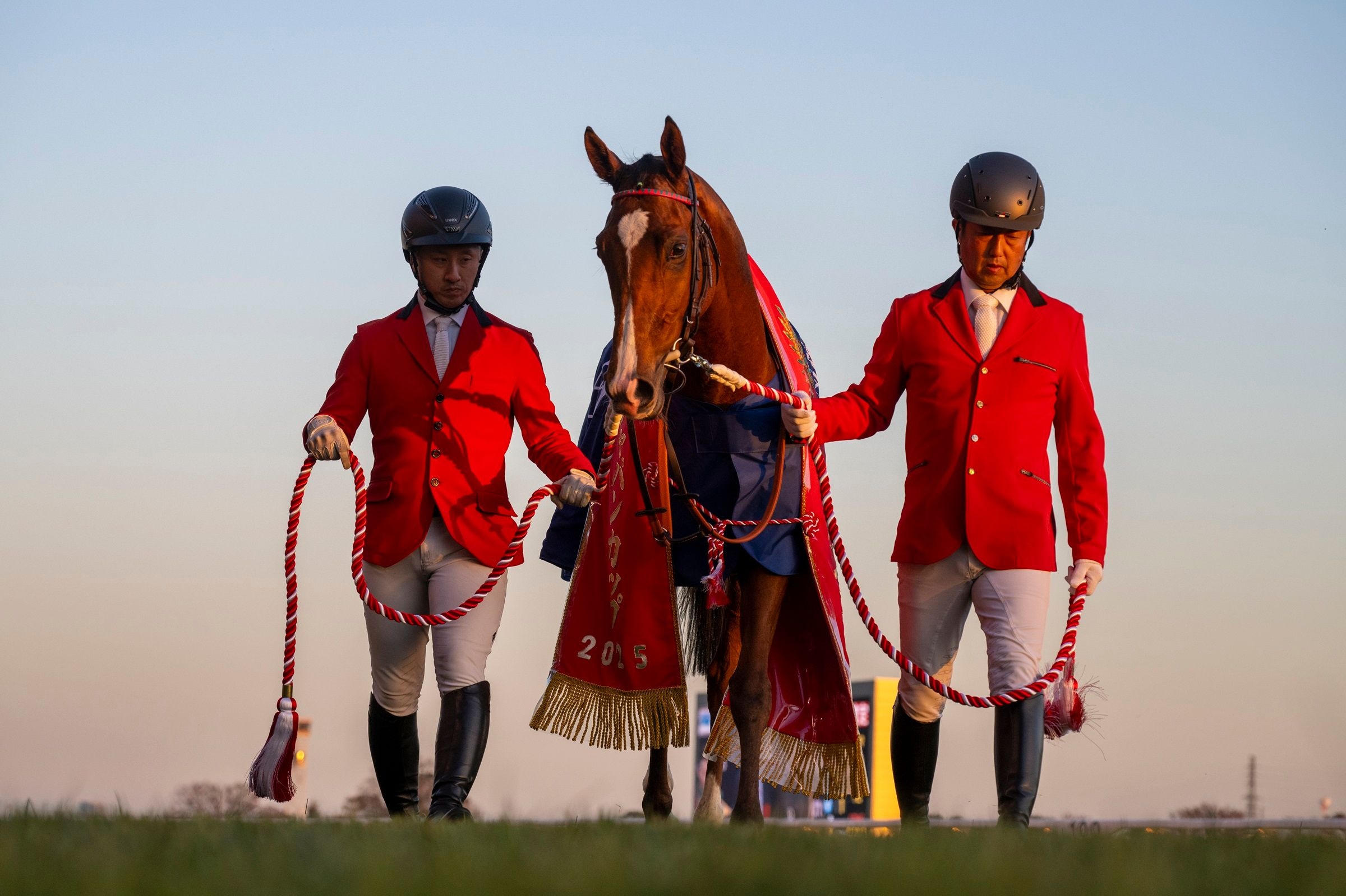 Calandagan is the first European in 20 years to sport the Japan Cup (G1) winner's sash 