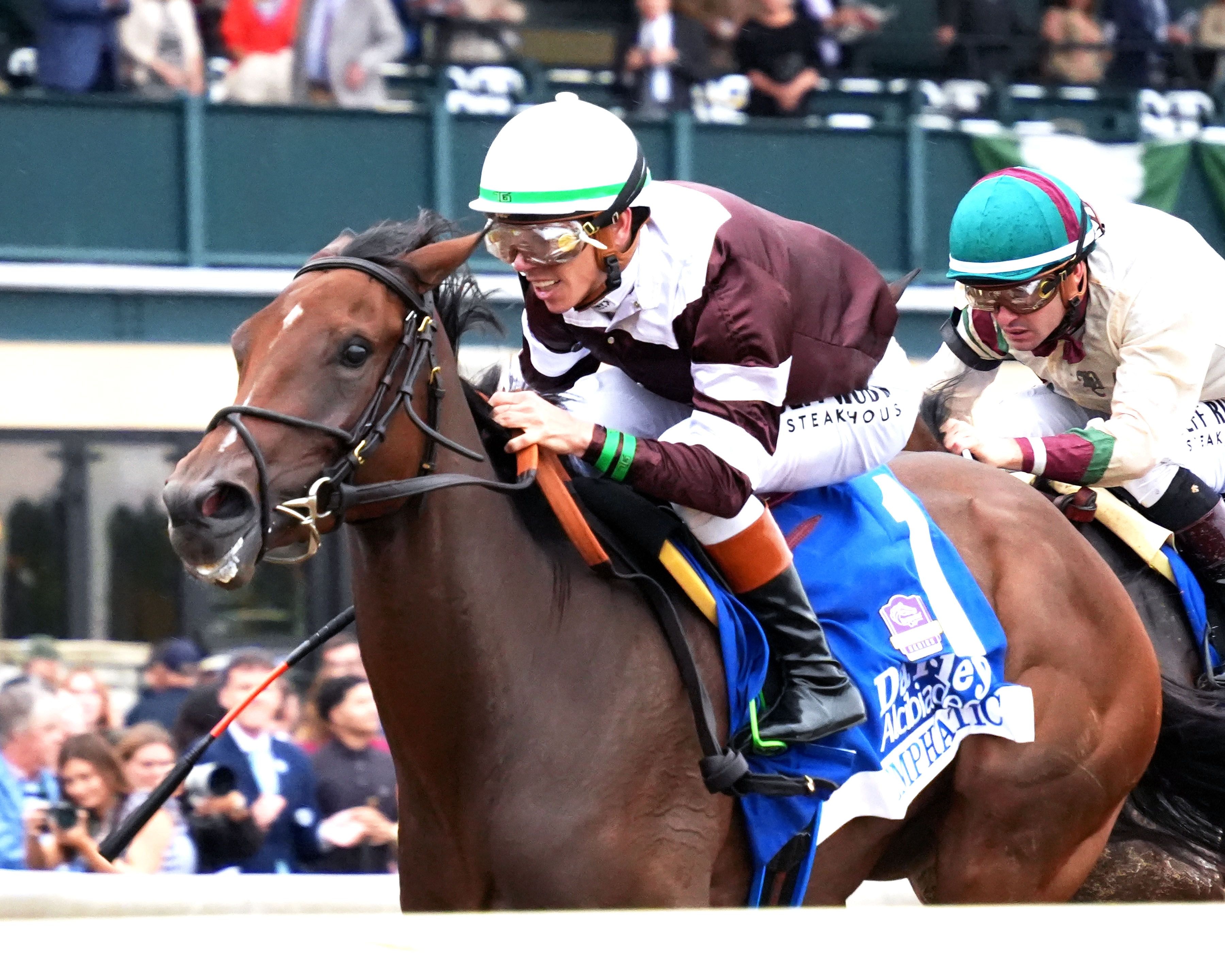 Emphatic holds off Summer Starlet in Alcibiades; Serena’s Ghost upsets Jessamine
