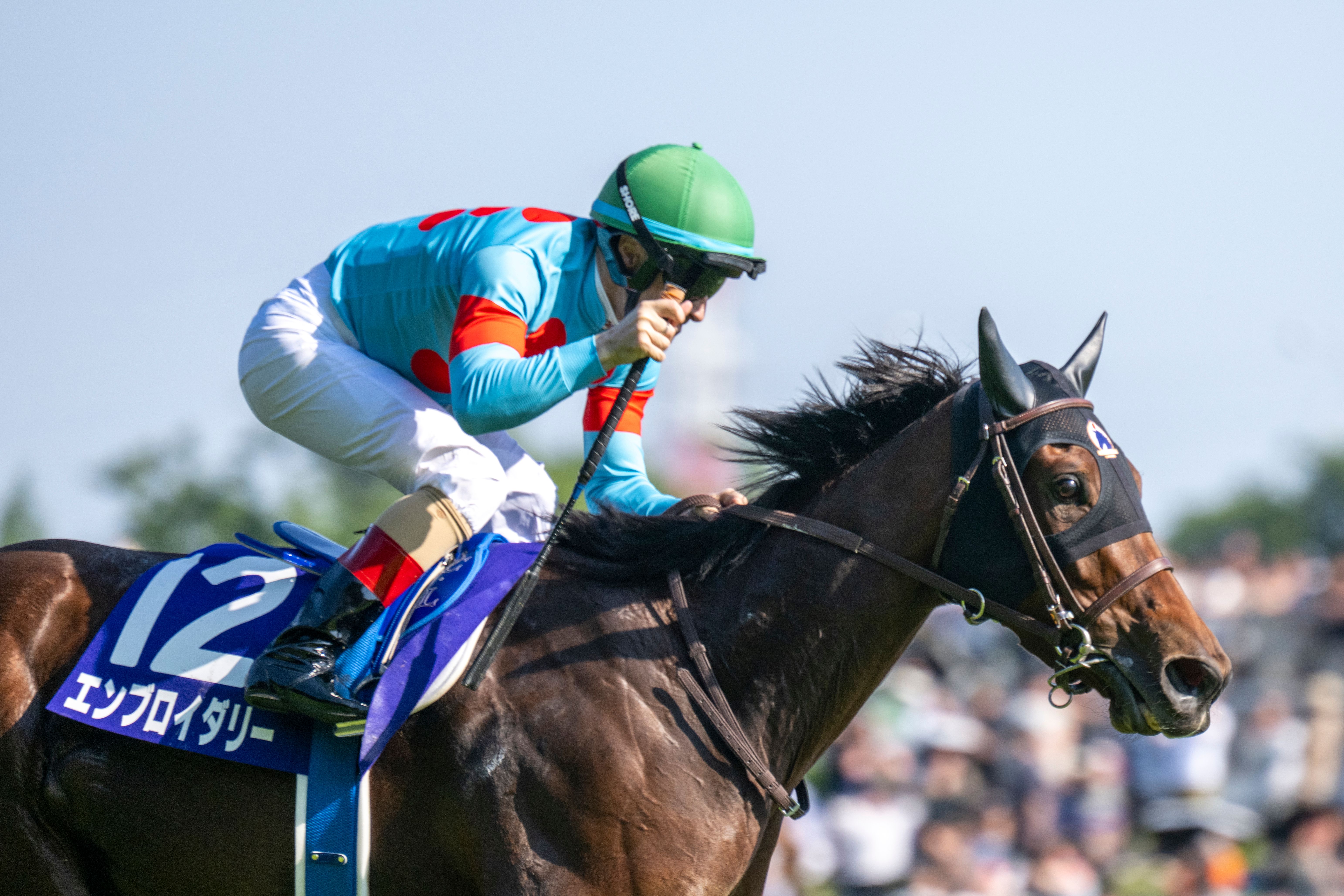 Champion filly Embroidery was just off the stakes and course record in the Victoria Mile (G1)