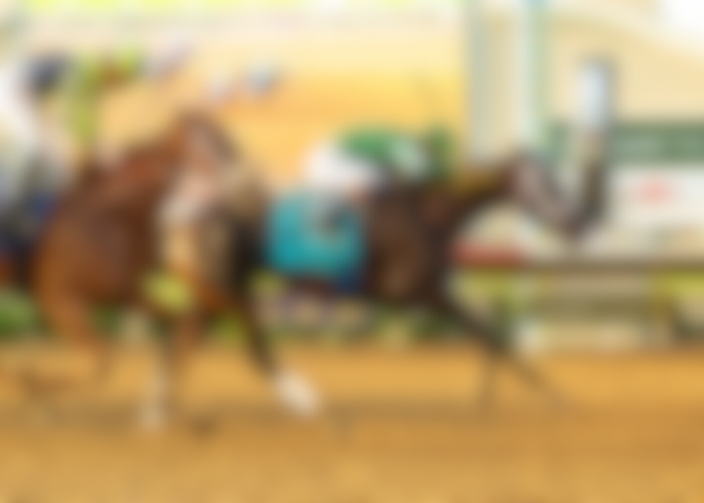 Eunomia held off Om N Joy in the Clement L. Hirsch (G1) at Del Mar