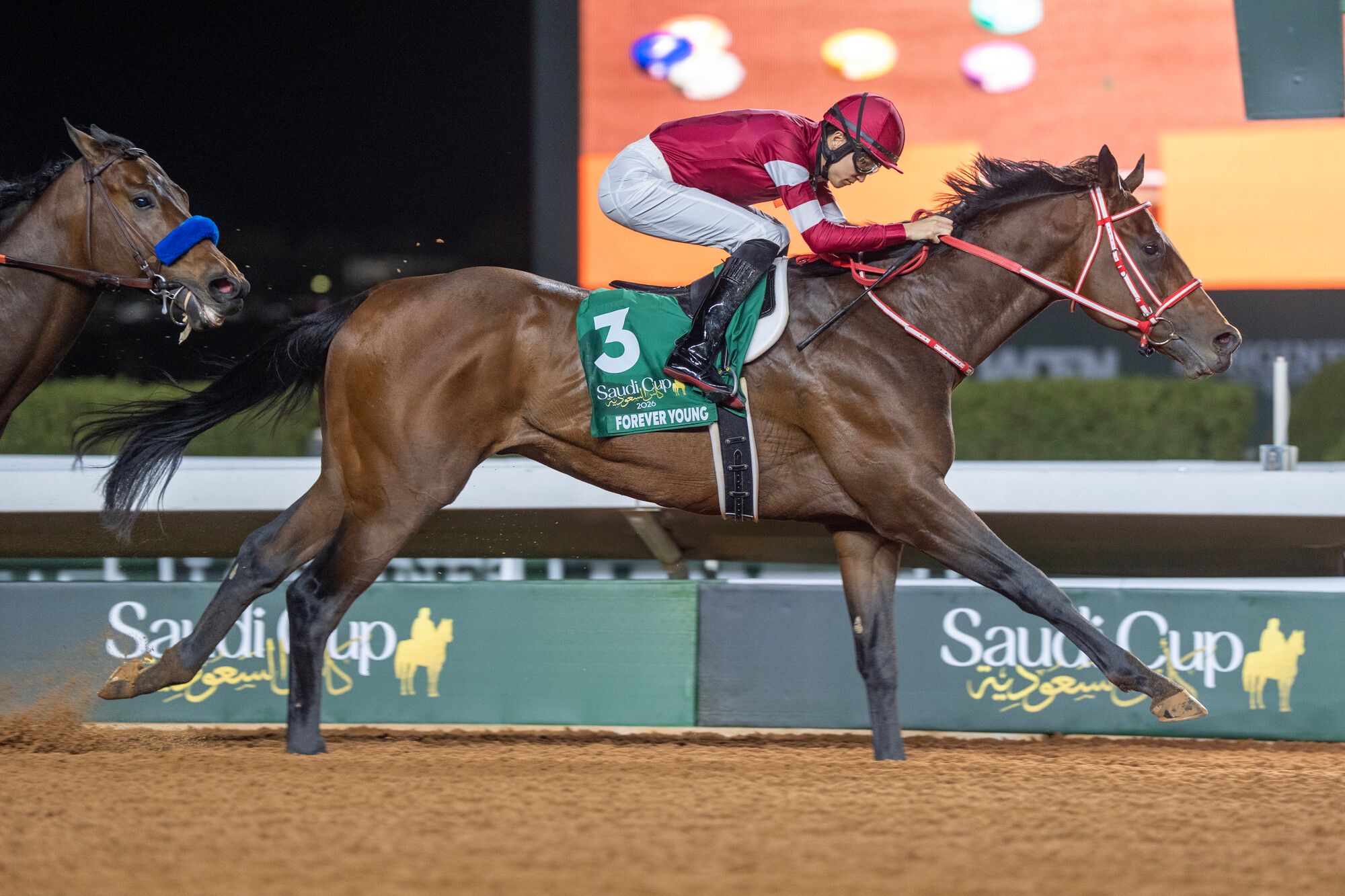 Forever Young becomes the first two-time Saudi Cup (G1) winner