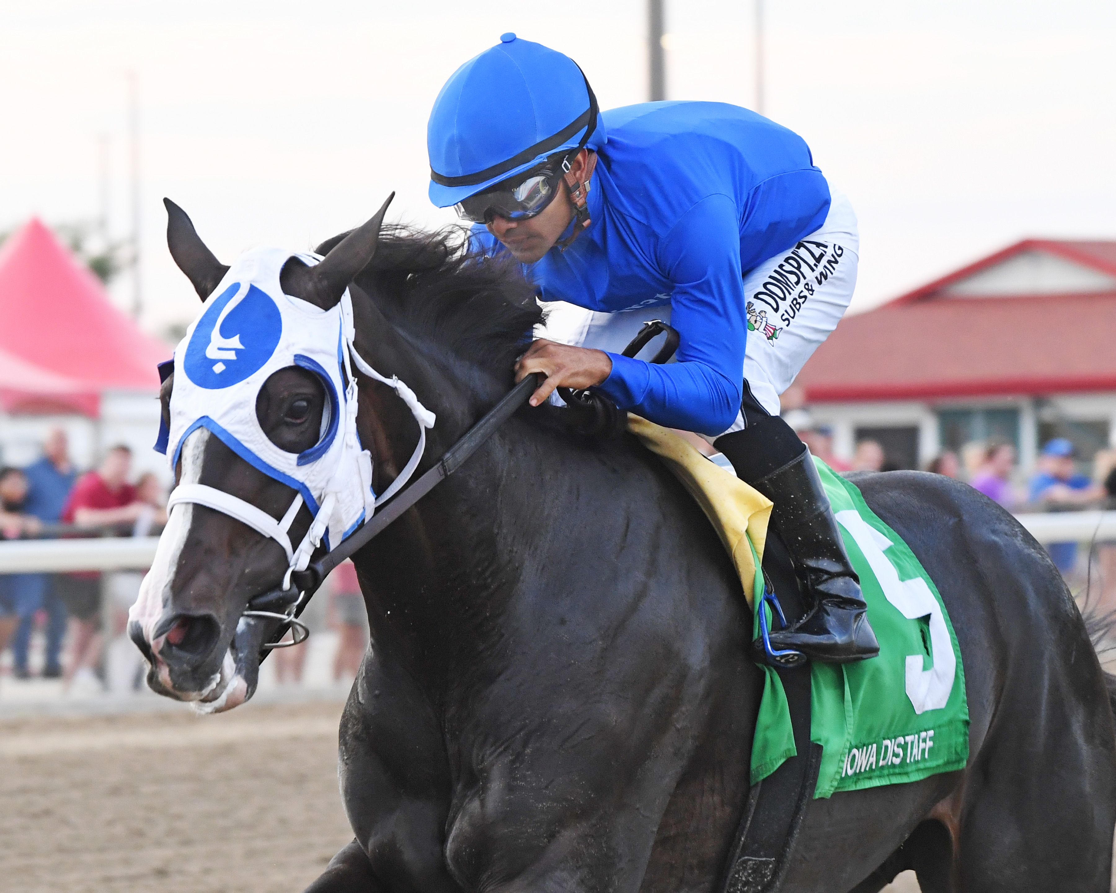 Good Cheer outclassed her rivals in the Iowa Distaff (Photo by Jack Coady/Coady Photography)
