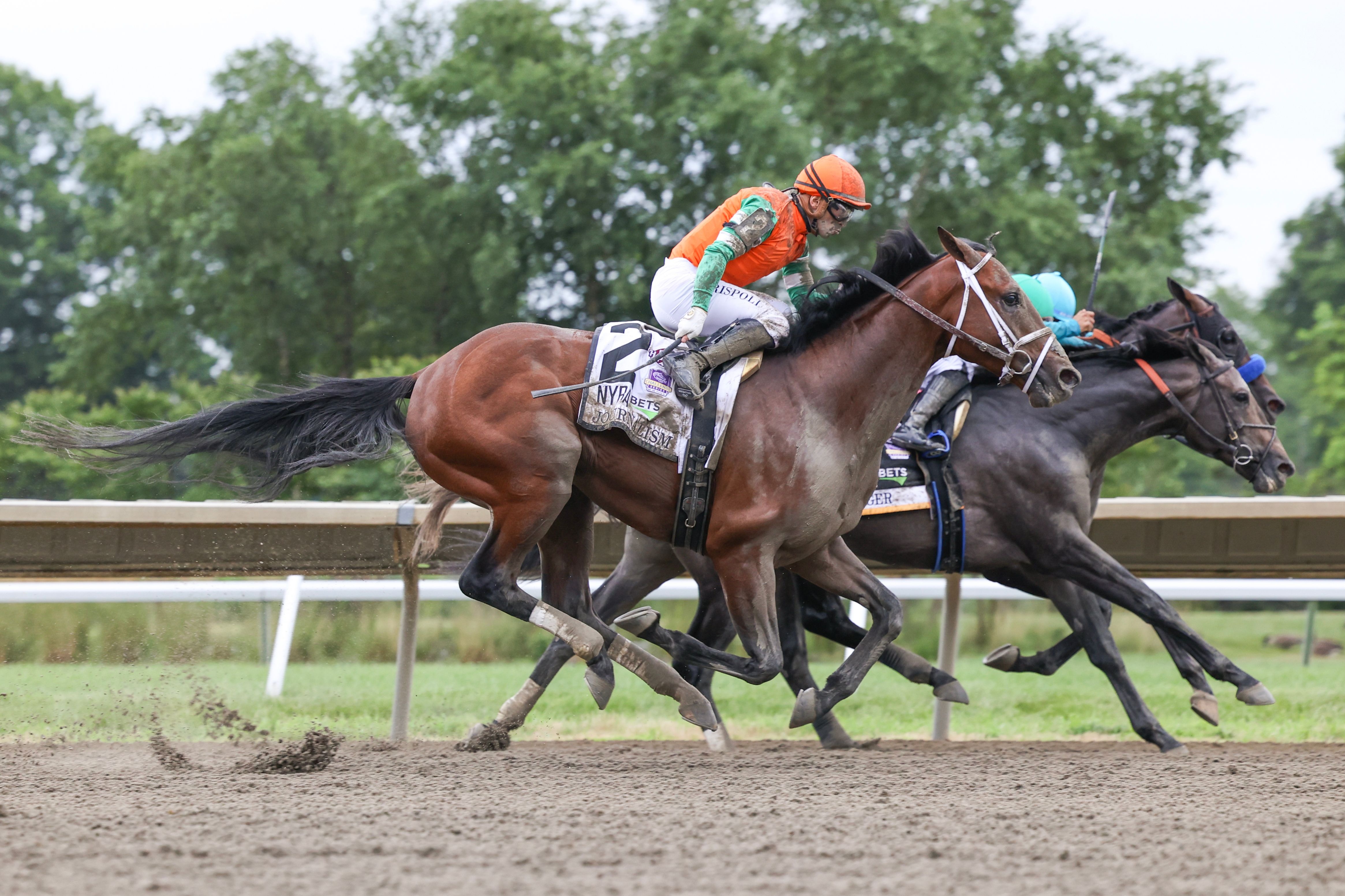 Journalism wins the Haskell at Monmouth Park.