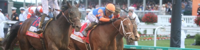 Renegade favored over Golden Tempo in Belmont Stakes